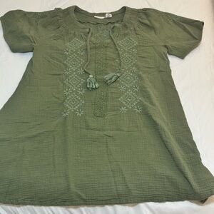Women’s Lucky Brand Olive Green Dress